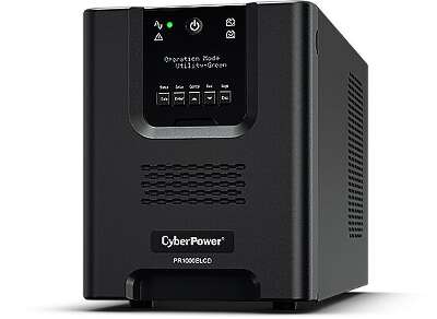 ИБП CyberPower PR1000ELCD, 1000VA, 900W, IEC, черный