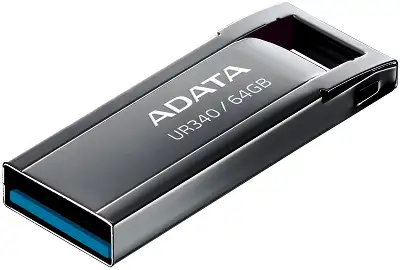 Флеш Диск A-Data 64Gb UR340 AROY-UR340-64GBK USB3.2 черный