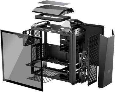 Корпус COOLERMASTER MasterCase MC500M, черный, ATX, Без БП (MCM-M500M-KG5N-S00)