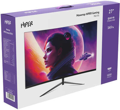 Монитор 27" Hiper Gaming PB2701 VA WQHD HDMI, DP