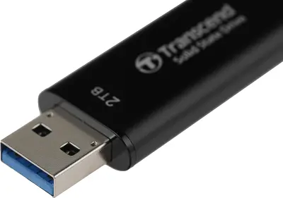 Накопитель SSD Transcend USB-C 2TB TS2TESD310C серый USB-A