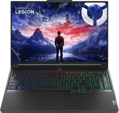 Ноутбук Lenovo Legion 7 16IRX9 16" QHD+ IPS i7-14700HX/32/1Tb SSD/RTX 4060 8G/Без OC черный