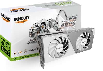 Видеокарта Inno3D NVIDIA nVidia GeForce RTX 4070 Super TWIN X2 OC 12Gb DDR6X PCI-E HDMI, 3DP