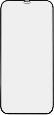 Защитное стекло для экрана Redline черный для Apple iPhone 12 Pro Max антиблик. 1шт. (УТ000021879)