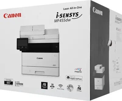 МФУ Canon i-SENSYS MF455dw, WiFi