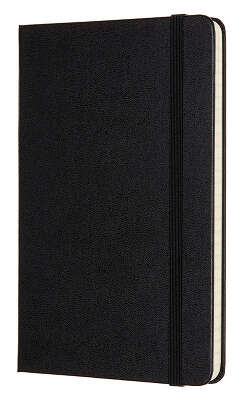 Блокнот Moleskine CLASSIC QP050 Medium 115x180мм 208стр. линейка твердая обложка черный