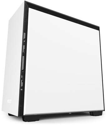 Корпус NZXT H710, черный/белый, ATX, Без БП (CA-H710B-W1)