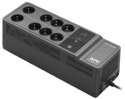 ИБП APC Back-UPS ES, 850 VA, 520 Вт, EURO, черный