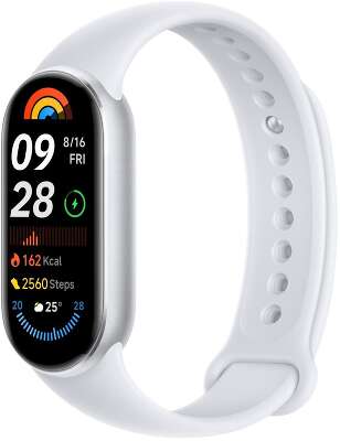 Фитнес-браслет Xiaomi Smart Band 9 Glacier Silver [BHR8340GL]