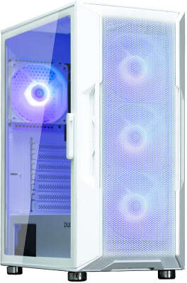 Корпус Zalman i3 NEO ARGB WHITE, белый, ATX, без БП (i3 NEO ARGB WHITE)