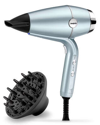 Фен Babyliss D773DE 2100Вт голубой