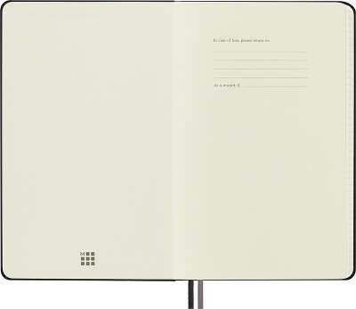 Блокнот Moleskine CLASSIC EXPENDED QP061EXP Large 130х210мм 400стр. клетка твердая обложка черный