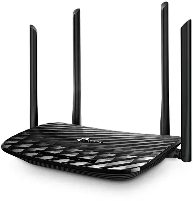 Роутер беспроводной TP-Link Archer C6 v.2.0 (ARCHER C6) AC1200 10/100/1000BASE-TX черный