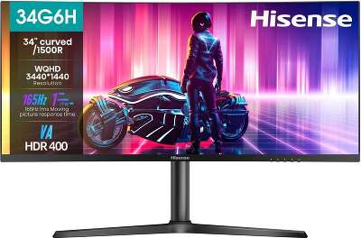 Монитор 34" Hisense 34G6H VA 3440x1440 HDMI, DP