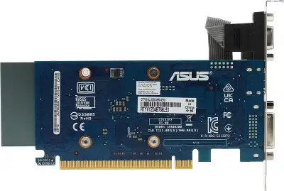 Видеокарта Asus PCI-E GT710-SL-2GD3-BRK-EVO NVIDIA GeForce GT 710 2Gb 64bit DDR3 954/900 DVIx1 HDMIx1 CRTx1 HDCP Ret low profile