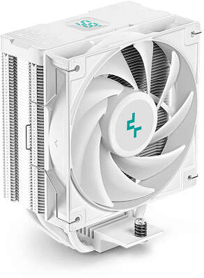 Кулер для процессора DeepCool AG400 DIGITAL WH, 120 мм, 2100rpm, 31.6 дБА, 220 Вт, 4-pin PWM, Al+Cu