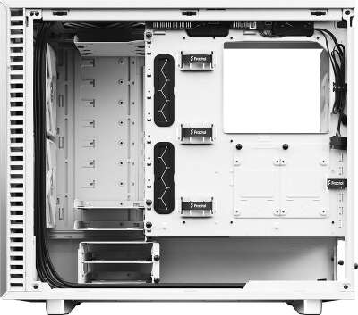 Корпус Fractal Design Define 7 Clear Tempered Glass, белый, EATX, Без БП (FD-C-DEF7A-06)