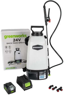 Опрыскиватель Greenworks GSP1250K4 аккум. ранц. 7.5л (5103507UB)