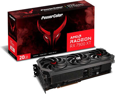 Видеокарта PowerColor AMD Radeon RX 7900 XT Red Devil OC 20Gb DDR6 PCI-E HDMI, 3DP