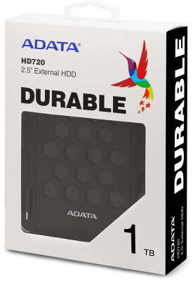 Внешний жесткий диск 1Tb [AHD720-1TU31-CBK] (HDD) ADATA HD720