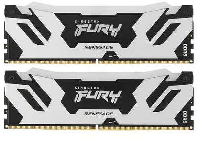 Набор памяти DDR5 DIMM 2x16Gb DDR7600 Kingston FURY Renegade Silver/Black RGB (KF576C38RSAK2-32)