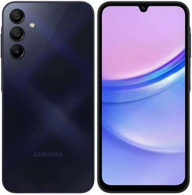 Смартфон Samsung SM-A155F Galaxy A15 4/128Gb, темно-синий (SM-A155FZKDCAU)