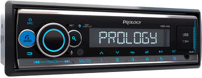 Автомагнитола Prology CMX-240 1DIN 4x55Вт v4.2 AUX 3 ПДУ (PRCMX240)