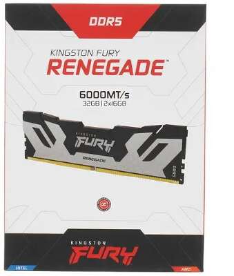 Набор памяти DDR5 DIMM 2x32Gb DDR6000 Kingston FURY Renegade (KF560C32RSK2-64)