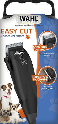 Машинка для стрижки Wahl Easy Cut corded pet clipper черный 10Вт (насадок в компл:4шт)