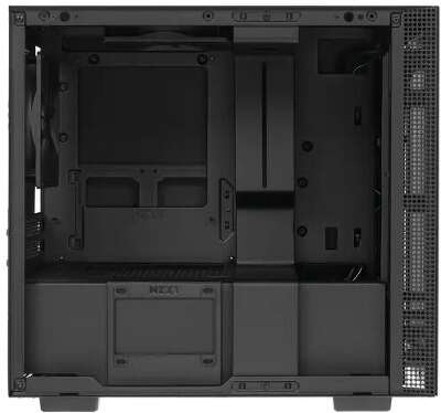 Корпус NZXT H210 Black, черный, mini-ITX, Без БП (CA-H210B-B1)