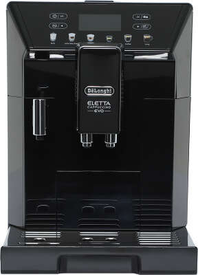 Кофемашина Delonghi Eletta Cappuccino Evo ECAM46.860.B 1450Вт черный/серебристый