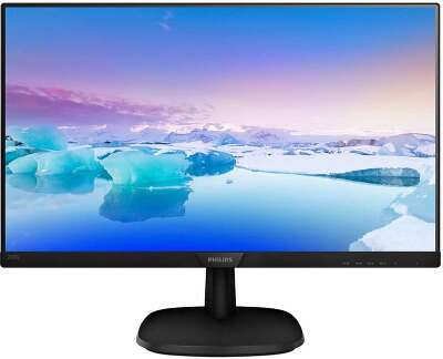 Монитор Philips 23.8" 243V7QDAB (00/01) черный IPS LED 16:9 DVI HDMI M/M матовая 250cd 1920x1080 75Hz VGA FHD 3.5кг