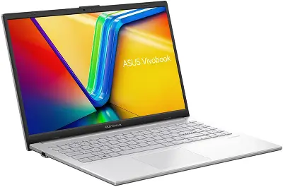 Ноутбук ASUS VivoBook Go 15 E1504GA-BQ527 15.6" FHD IPS N100/8/256Gb eMMC/Без OC серебристый