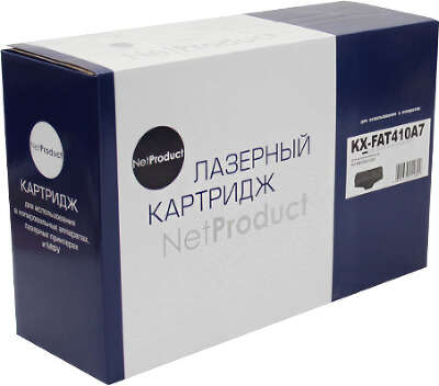 Картридж NetProduct (N-KX-FAT410A7) для Panasonic KX-MB1500/1520, 2,5K