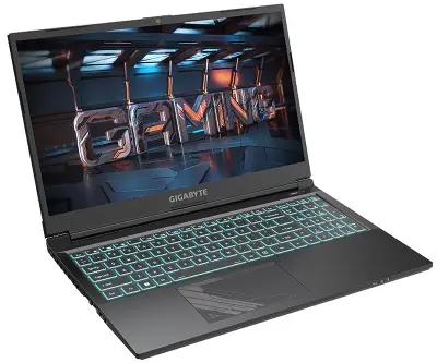 Ноутбук Gigabyte G5 15.6" FHD IPS i7 12650H 2.3 ГГц/16/512 SSD/RTX 4060 8G/Dos