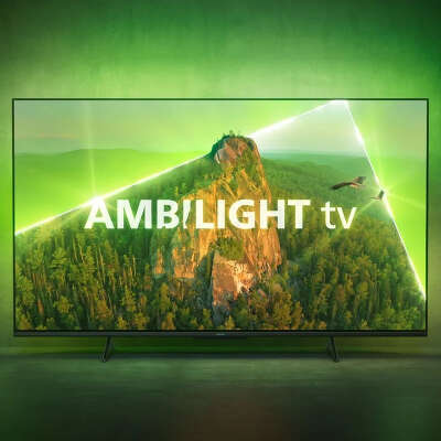 Телевизор 55" Philips 55PUS8108/60 UHD HDMIx3, USBx2 серебристый