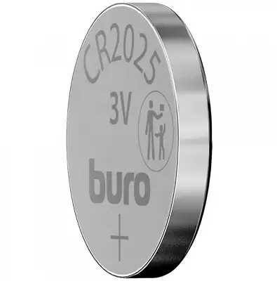 Батарея Buro Lithium CR2025 (1шт) блистер