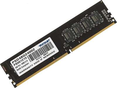 Модуль памяти DDR4 DIMM 8Gb DDR2400 Patriot (PSD48G24002)