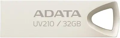 Флеш Диск A-Data 32Gb UV210 AUV210-32G-RGD USB2.0 золотистый