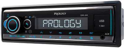 Автомагнитола Prology CMX-240 1DIN 4x55Вт v4.2 AUX 3 ПДУ (PRCMX240)