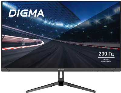 Монитор 23.8" Digma Overdrive 24P410F IPS FHD 200Hz G-Sync FreeSync HDMI, DP черный