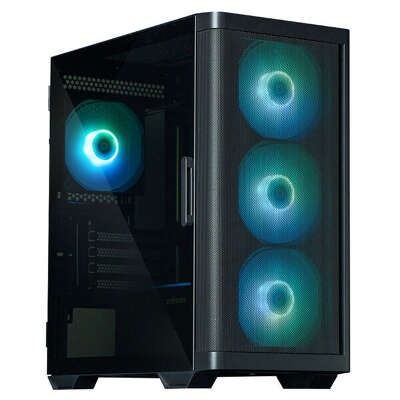 Корпус Zalman M4 Black, черный, mATX, без БП (M4 Black)