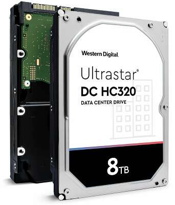 Жесткий диск 8Tb [HUS728T8TALE6L4] Western Digital Ultrastar DC HC320, 256Mb