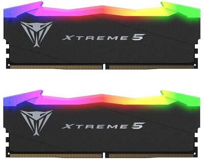 Набор памяти DDR5 DIMM 2x24Gb DDR7600 Patriot Memory Viper XTREME RGB (PVXR548G76C36K)