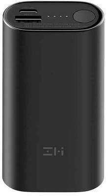 Мобильный аккумулятор ZMI PowerBank QB818 10000mAh QC3.0/PD3.0 30W 3A USB-A/USB-C черный (QB818 BLACK)