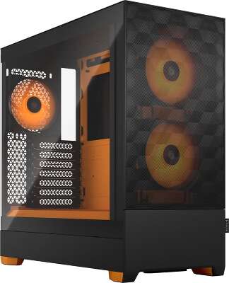Корпус Fractal Design Pop Air RGB Orange, черный/оранжевый, ATX (FD-C-POR1A-05)