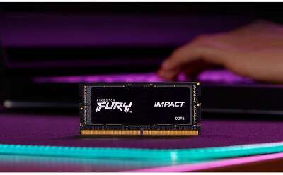 Набор памяти DDR5 SODIMM 2x32Gb DDR4800 Kingston FURY Impact (KF548S38IBK2-64)