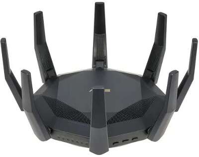 Роутер Wi-Fi ASUS RT-AX89X, 802.11a/b/g/n/ac/ax, 2.4 / 5 ГГц (90IG04J1-BM3010)