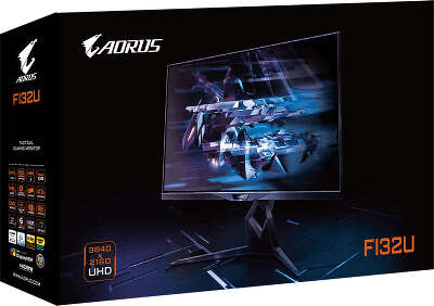 Монитор 32" Gigabyte Aorus FI32U IPS UHD HDMI, DP, USB Type-C