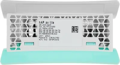 Wi-Fi роутер MikroTik HAP AX LITE, 802.11b/g/n/ax